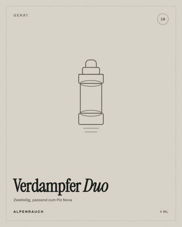 Verdampfer Duo